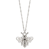 Collar Bumble Bee Silver