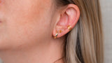 Pendientes Twist Gold.